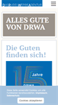 Mobile Screenshot of drwa.de