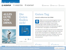 Tablet Screenshot of drwa.de